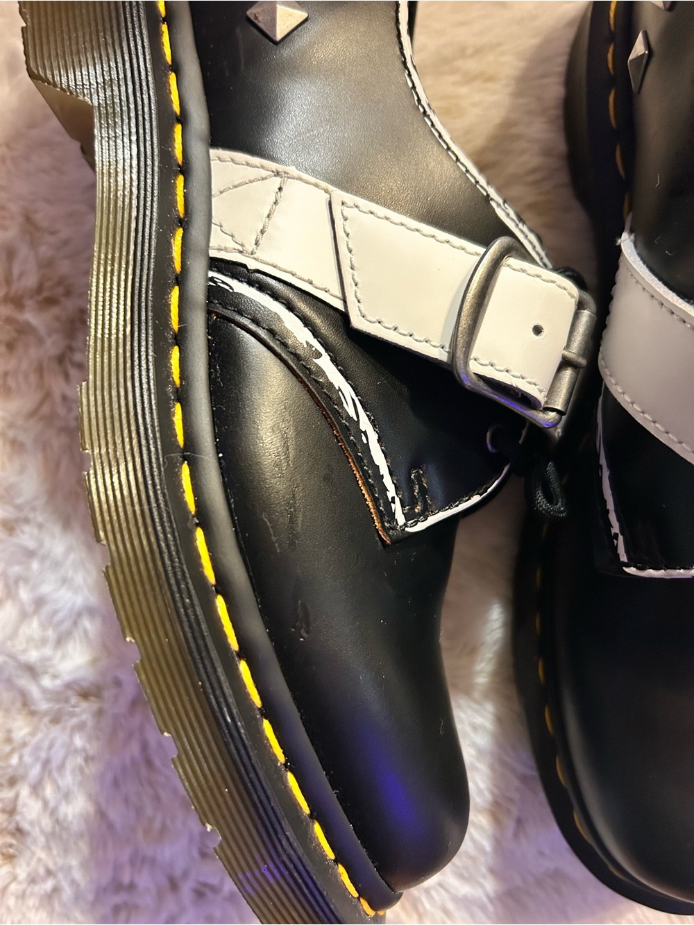 Dr. Martens 1461 Zambello Stud Derby Shoes Women’s size 7 - Picture 8 of 12
